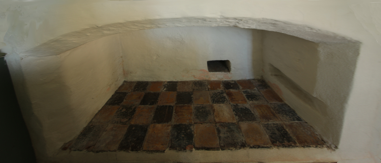 Die Grabnische in der Rysumer Kirche
